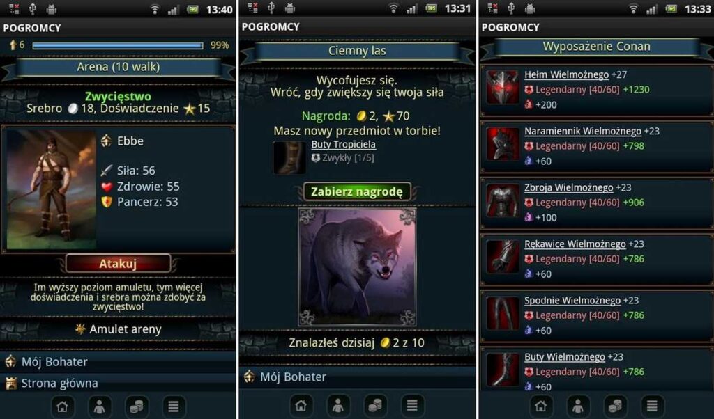 Gra Pogromcy strategiczna MMORPG na przeglądarkę